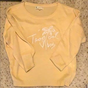 Oversized Tropical Vibes Sweater! 🏝🏝